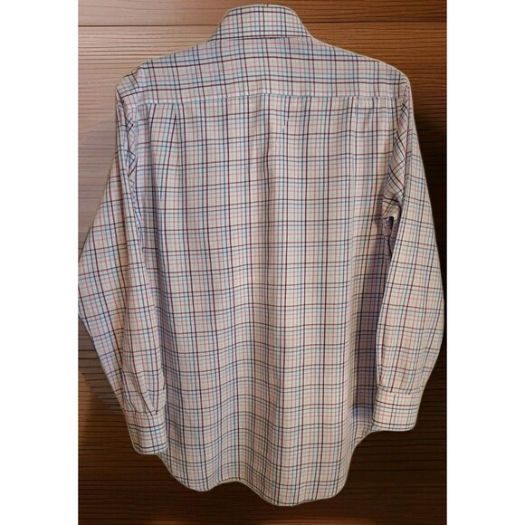 YMI Platinum Men's Shirt Size 15 32/33 Button Striped Cotton - Picture 5 of 11